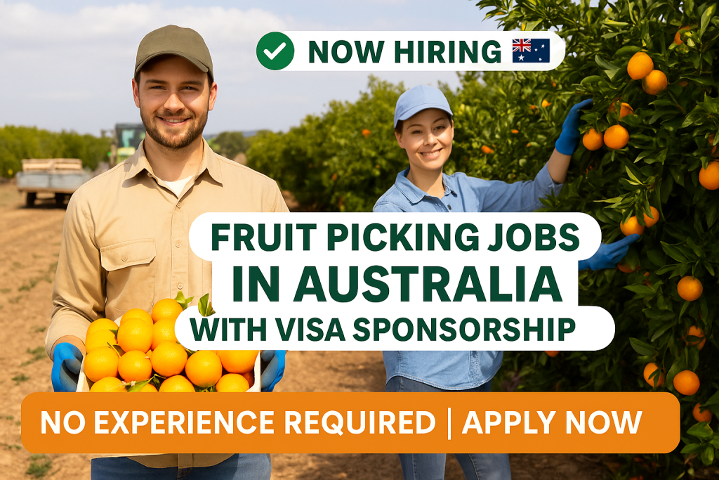 Fruit Picking Jobs in Australia With Visa Sponsorship